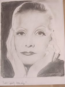 Greta Garbo by Gyömbi Greta Garbo